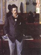 In a Cafe, Gustave Caillebotte
